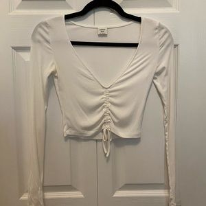 Aritzia Sunday Best White Long Sleeve